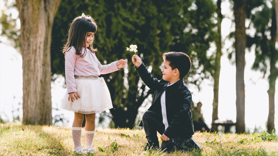 les relations amoureuses chez les enfants